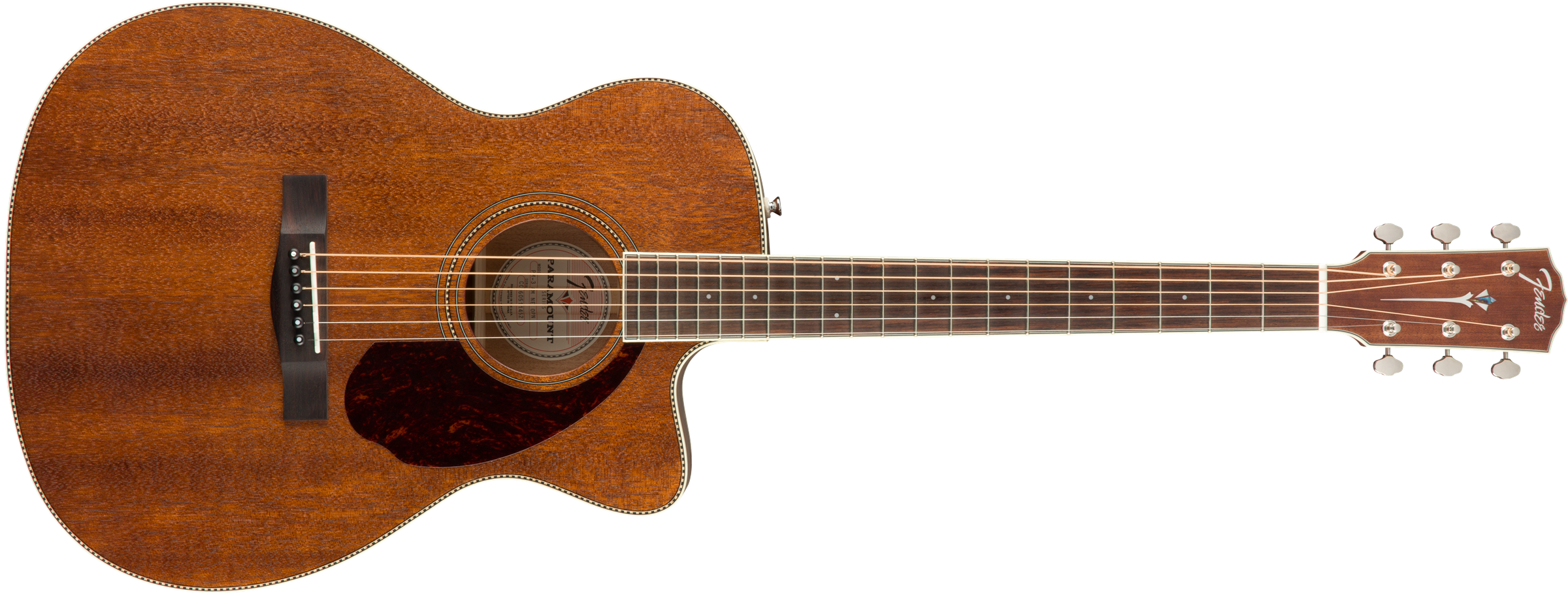 PM-3 Triple-0 NE, All-Mahogany, Natural